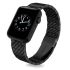 Ремешок Coteetci W76 Carbon Fiber Pattern Black для Apple Watch 42mm | 44mm | 45mm | 49mm (22008-BK)