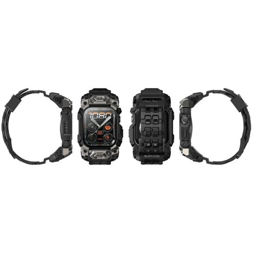 Ремешок Supcase UB Ore Black для Apple Watch 10 46мм