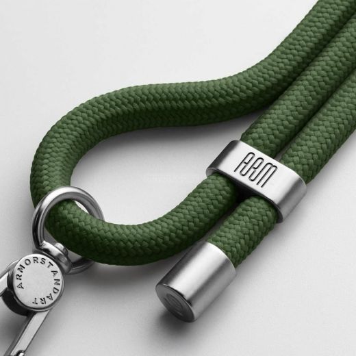 Ремешок для смартфона ArmorStandart Rope Titanium Fern with Clear holder (ARM76102)