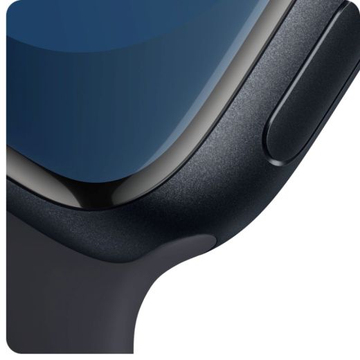 Смарт-годинник Apple Watch Series 9 GPS + Cellular, 45mm Midnight Aluminium Case with Midnight Sport Band