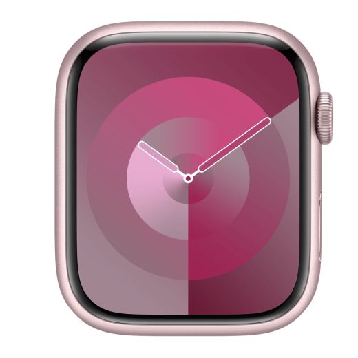 Смарт-часы Apple Watch Series 9 GPS 41mm Pink Aluminium Case with Light Pink Sport Band S/M (MR933)