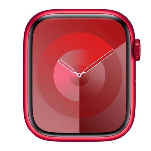 Смарт-часы Apple Watch Series 9 GPS 41mm (Product) Red Aluminium Case with (Product) Red Sport Band S/M (MRXG3)