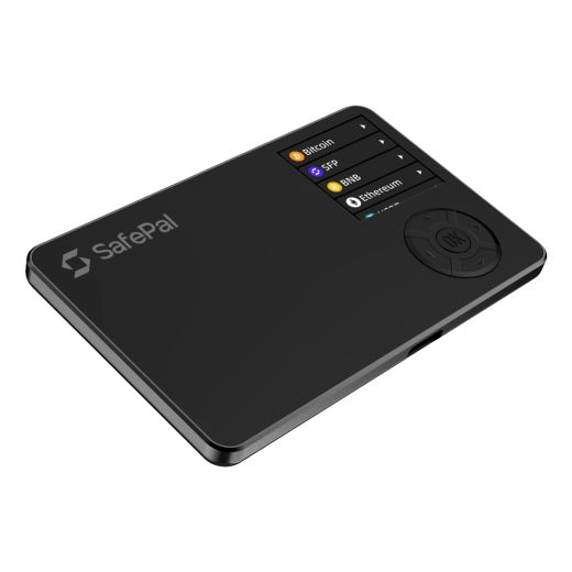 Апаратний крипто-гаманець SafePal S1 Pro Black (SS1PBlack)