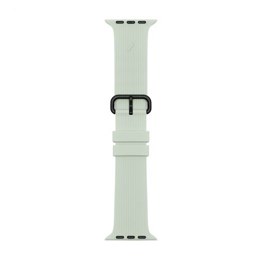 Ремінець Native Union Curve Strap Sage для Apple Watch (42mm | 44mm  | 45mm) (CSTRAP-AW-L-GRN)