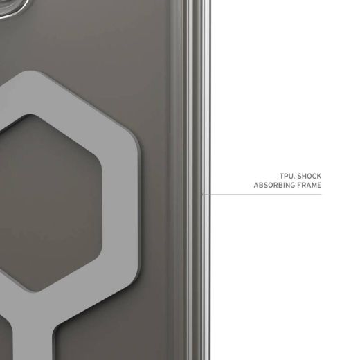 Противоударный чехол UAG Plyo Pro Ice/Silver для Samsung Galaxy S24 Ultra (214431114333)