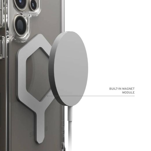 Противоударный чехол UAG Plyo Pro Ice/Silver для Samsung Galaxy S24 Ultra (214431114333)