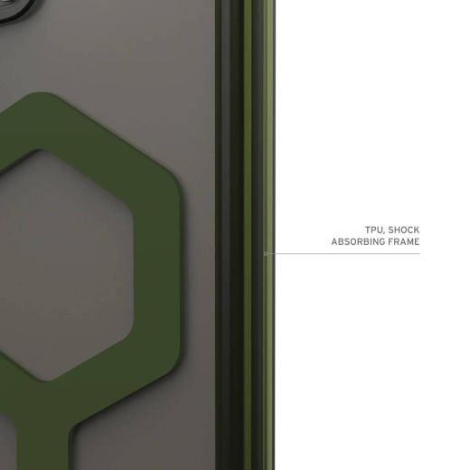 Противоударный чехол UAG Plyo Pro Ice/Olive для Samsung Galaxy S24 Ultra (214431114372)