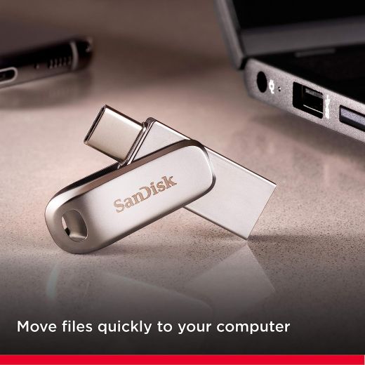 Флешка SanDisk 256GB Ultra Dual Drive Luxe USB Type-C (SDDDC4-256G-G46)