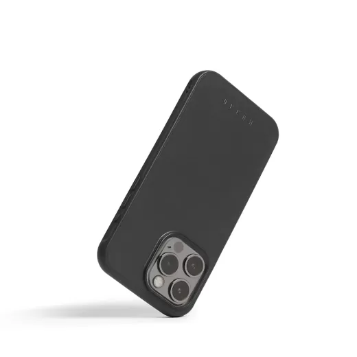 Шкіряний чохол Mujjo Shield Case Black для iPhone 15 Pro Max
