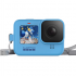 Силиконовый чехол з ремешком GoPro Sleeve & Lanyard Blue для HERO10 | HERO9 (ADSST-003)