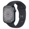 Смарт-часы Apple Watch Series 8 GPS, 41mm Midnight Aluminium Case With Midnight Sport Band (MNP53)