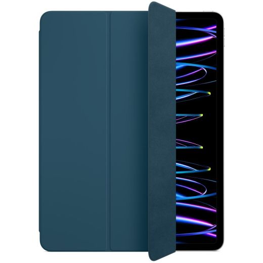 Оригинальный чехол Apple Smart Folio Marine Blue (MQDW3) для iPad Pro 12.9" M1 | M2 (2020 | 2021 | 2022)