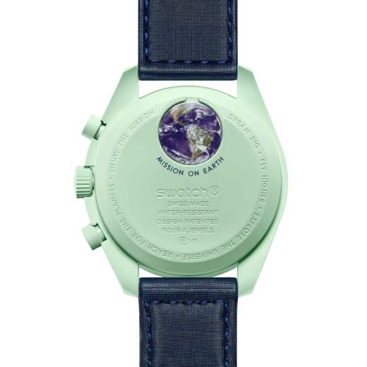 Часы Swatch X Omega MoonSwatch Mission on Earth (SO33G100)