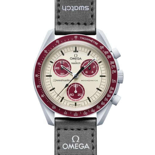Часы Swatch X Omega MoonSwatch Mission to Pluto (SO33M101)