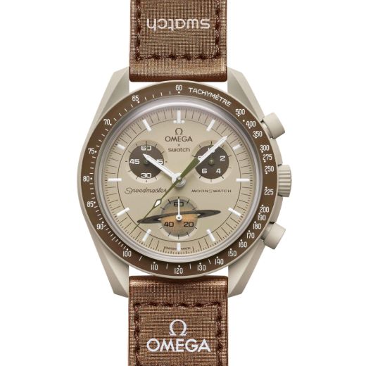 Часы Swatch X Omega MoonSwatch Mission to Saturn (SO33T100)