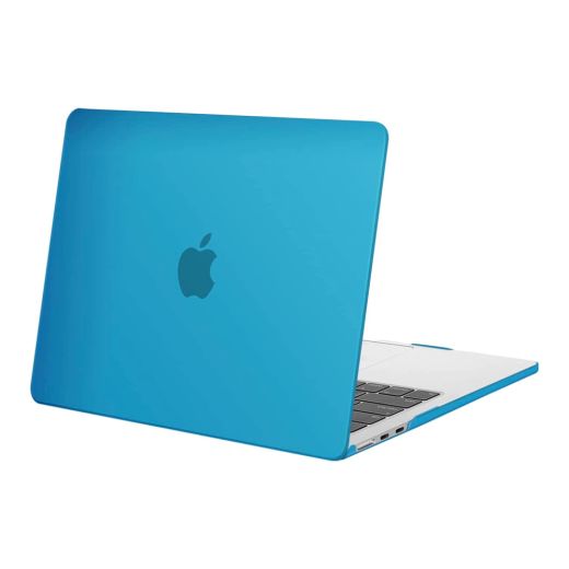 Пластиковий чохол CasePro Soft Touch Matte Blue для MacBook Air 13.6" M2 | M3 (2023 | 2024)