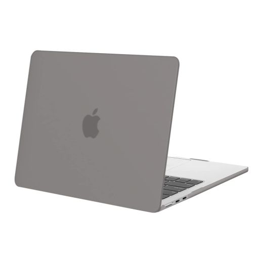 Пластиковый чехол CasePro Soft Touch Matte Gray для MacBook Air 13.6" M2 | M3 (2023 | 2024)