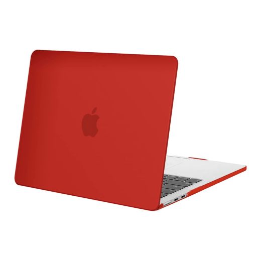 Пластиковий чохол CasePro Soft Touch Matte Red для MacBook Air 13.6" (M2 | 2022)
