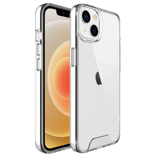 Прозрачный чехол Space Case Clear для iPhone 16
