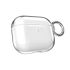 Чохол з карабіном Speck Presidio Clear Case Clear/Bright Silver для AirPods 3 (SP-141176-1212)