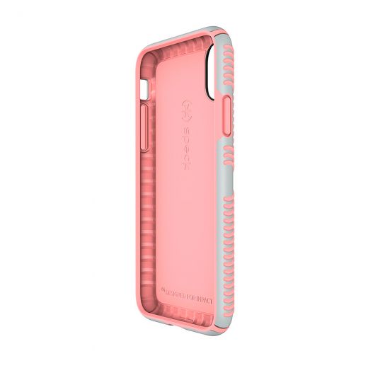  Чехол Speck Presidio Grip Dove Grey/Tart Pink (SP-103131-6584) для iPhone X/XS