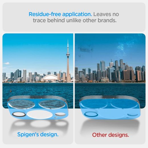 Захисне скло для камери Spigen Camera Lens Screen Protector GlasTR Optik Clear для iPhone 15 Pro | iPhone 15 Pro Max | iPhone 14 Pro | 14 Pro Max (AGL05761)