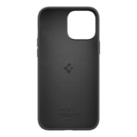 Чехол Spigen Case Silicone Fit Black для iPhone 13 Pro Max (ACS03228)