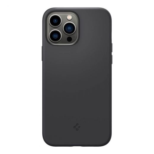 Чехол Spigen Case Silicone Fit Black для iPhone 13 Pro Max (ACS03228)