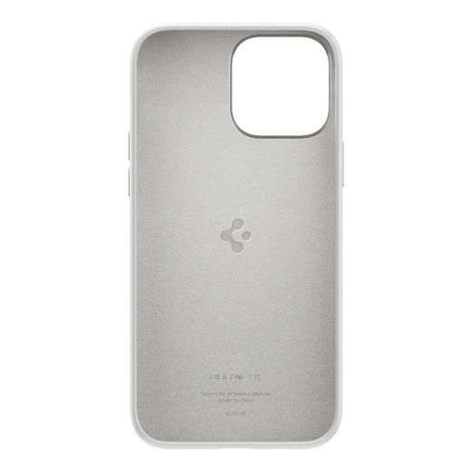 Чехол Spigen Case Silicone Fit White для iPhone 13 Pro Max (ACS03229)