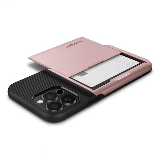 Чехол Spigen Case Slim Armor CS Rose Gold для iPhone 13 Pro Max (ACS03219)