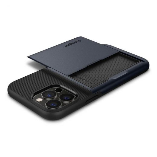Чехол Spigen Case Slim Armor Metal Slate для iPhone 13 Pro Max (ACS03220)