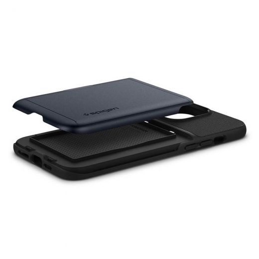 Чохол Spigen Case Slim Armor Metal Slate для iPhone 13 Pro Max (ACS03220)