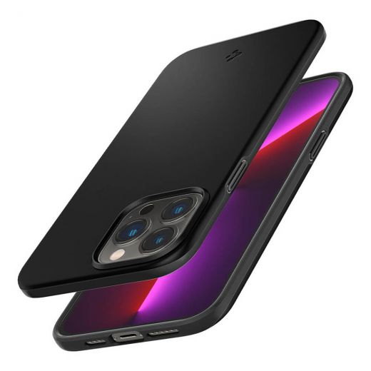 Чехол Spigen Case Thin Fit Black для iPhone 13 Pro Max (ACS03674)