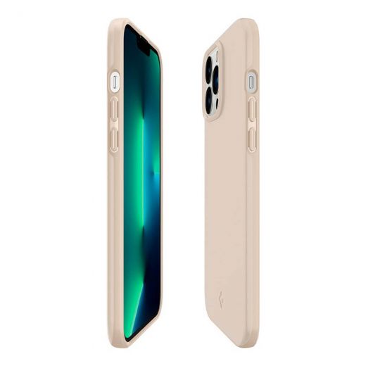 Чехол Spigen Case Thin Fit Sand Beige для iPhone 13 Pro Max (ACS03195)
