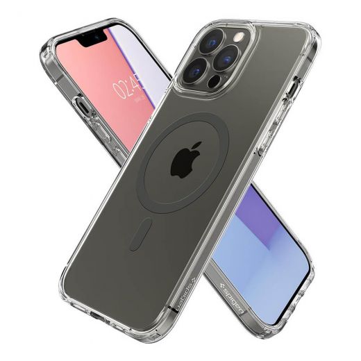 Чехол Spigen Case Ultra Hybrid MagSafe Compatible Graphite для iPhone 13 Pro Max (ACS03211)