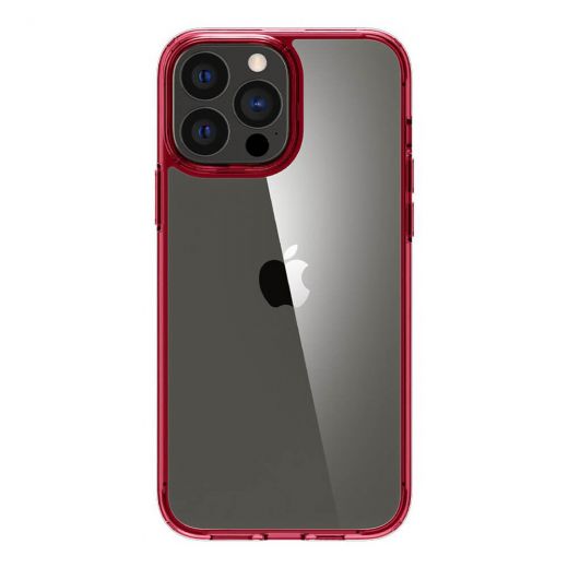 Чехол Spigen Case Ultra Hybrid Red Crystal для iPhone 13 Pro Max (ACS03206)