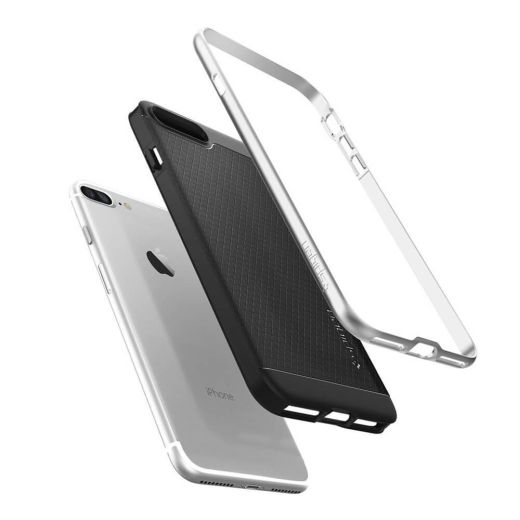 Чехол Spigen Neo Hybrid Satin Silver для iPhone 7 Plus | 8 Plus