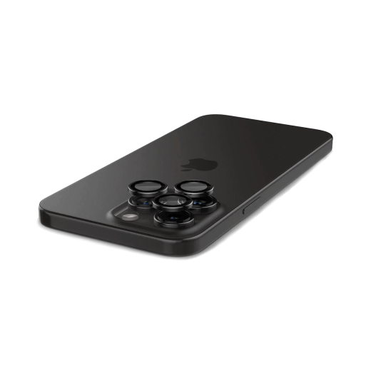 Захисне скло для камери  Spigen Optik Pro Lens Protector Black для iPhone 15 Pro | iPhone 15 Pro Max | iPhone 14 Pro | 14 Pro Max (AGL05205)