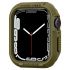 Противоударный чехол Spigen Rugged Armor Olive Green для Apple Watch 45mm | 44mm Series 9 | 8 | 7 (062CS26015)