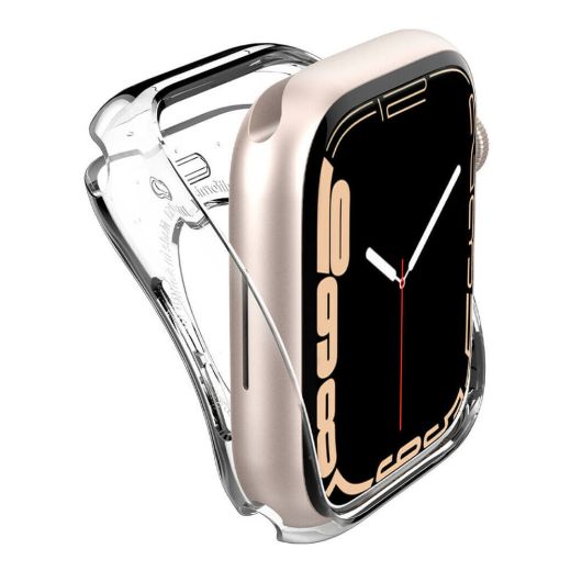 Чехол Spigen Shockproof Slim Cover Case Liquid Crystal для Apple Watch 7 | 6 SE 41mm