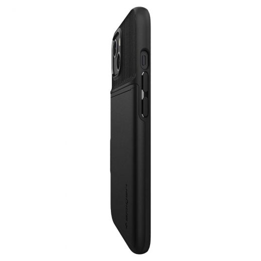 Чохол Spigen Slim Armor CS Black для iPhone 13 (ACS03536)
