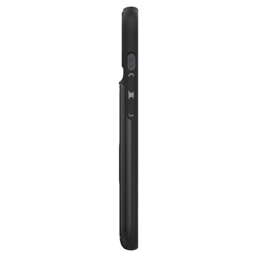 Чехол Spigen Slim Armor CS Black для iPhone 13 (ACS03536)