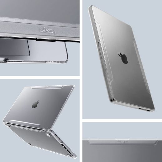 Чехол-накладка Spigen Thin Fit Crystal Clear для MacBook Pro 14" (2021 | 2022 | 2023  M1 | M2 | M3) (ACS04212)