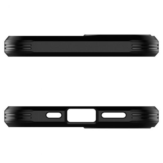 Чехол Spigen Tough Armor MagSafe Compatible Black для iPhone 13 (ACS03542)