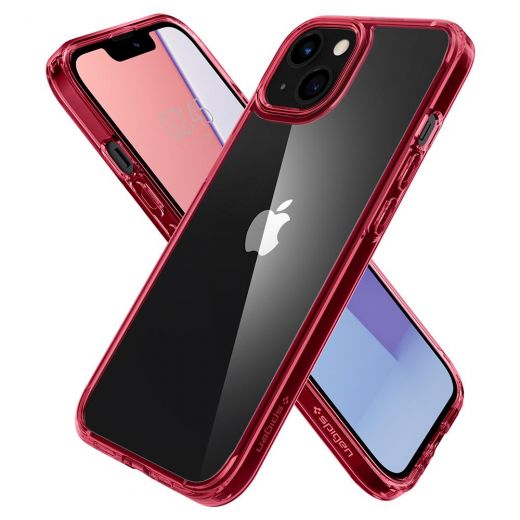 Чохол Spigen Ultra Hybrid Red Crystal для iPhone 13 (ACS03524)