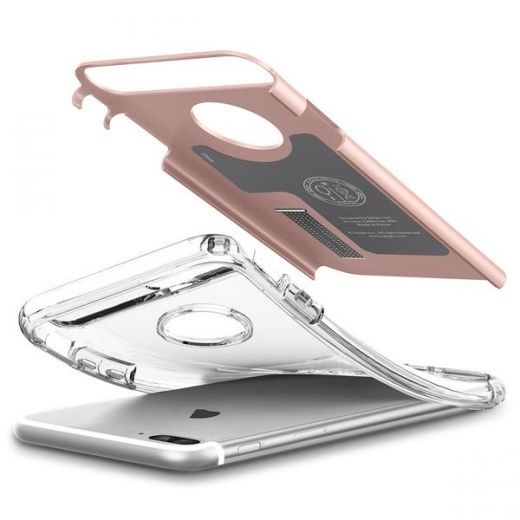 Чехол Spigen Slim Armor Rose Gold для iPhone 7 Plus/8 Plus