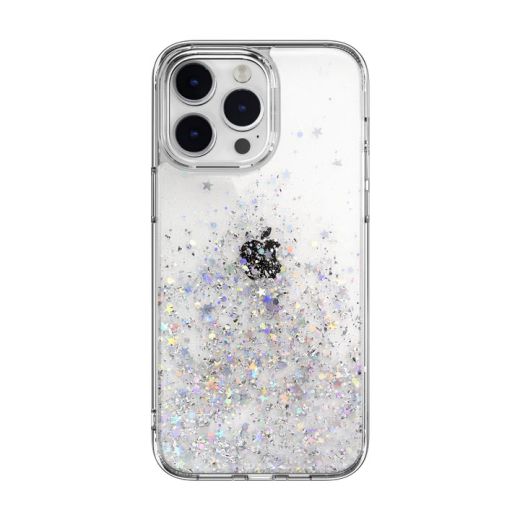 Чохол SwitchEasy Starfield 3D Glitter Resin Transparent для iPhone 14 Pro (SPH61P003TR22)