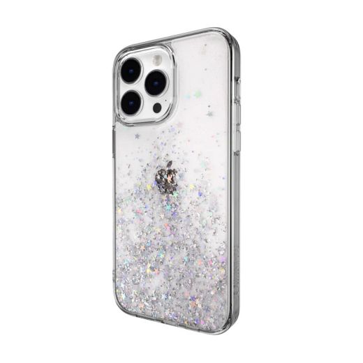 Чохол SwitchEasy Starfield 3D Glitter Resin Transparent для iPhone 14 Pro Max (SPH67P003TR22)