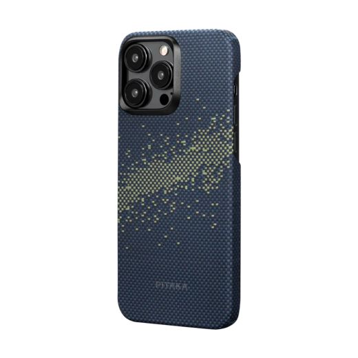 Карбоновый чехол Pitaka StarPeak MagEZ Case 4 Milky Way Galaxy для iPhone 15 Pro Max (KI1502PMYG)