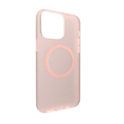 Ультратонкий чохол SwitchEasy Gravity M Transparent Pink with MagSafe для iPhone 14 Pro (SPH61P022TP22)